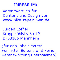 Impressum: www.bike-repair-man.de